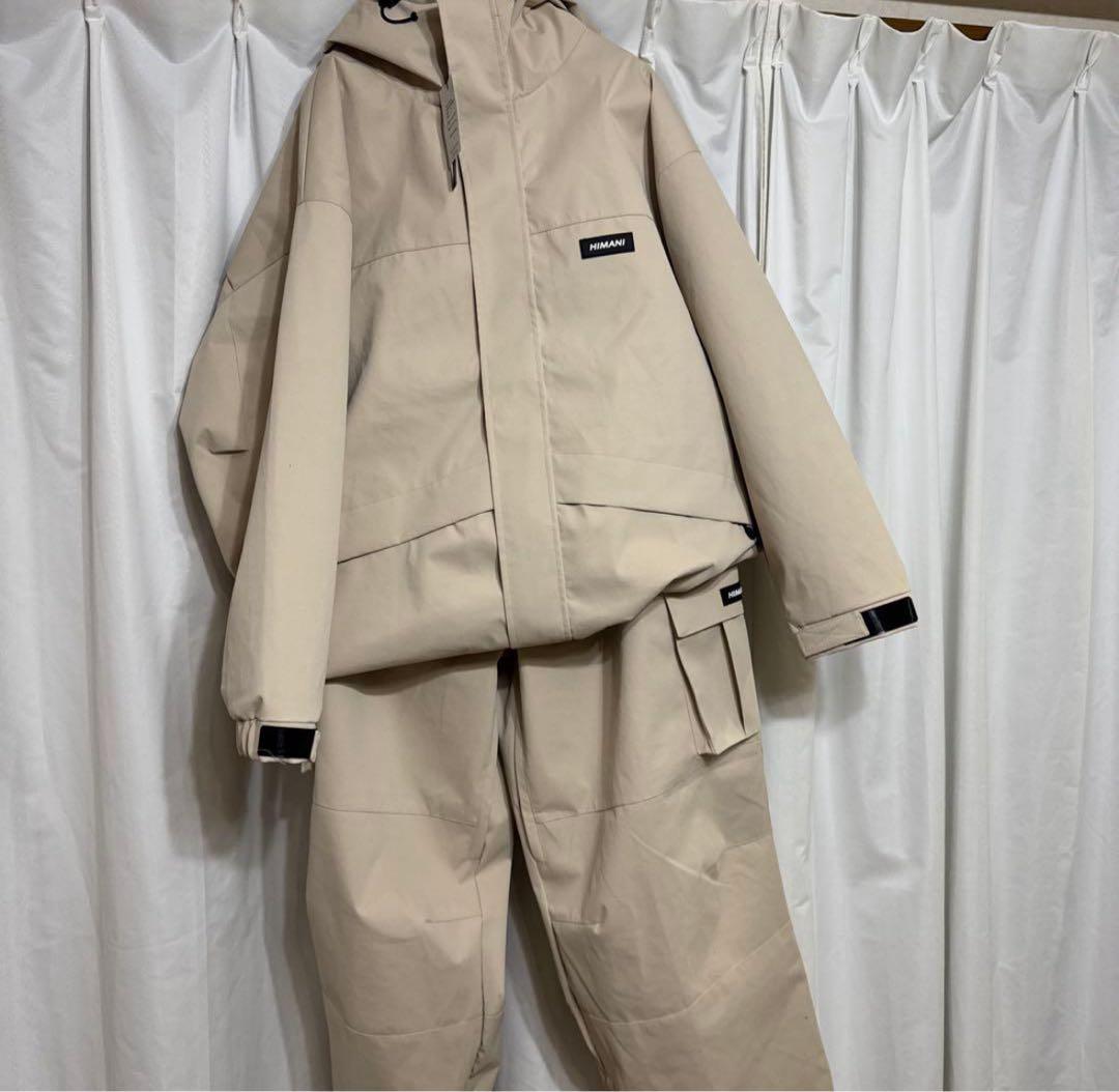 HIMANI スノーボードウェア カーゴパンツ×マウンテンジャケット