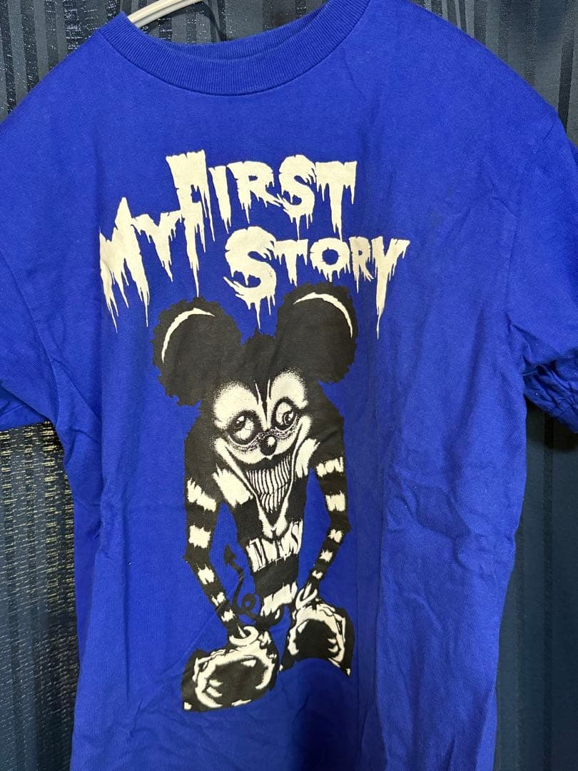 【レア】マイファスくん　青Tシャツ 2026年最新】マイファスくん tシャツの人気アイテム - メルカリ