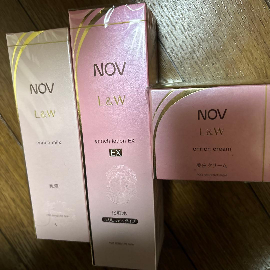 ノブ　L &W エンリッチローションセット 試してみた】NOV L&W エンリッチローション EXの効果・肌質別の口コミ
