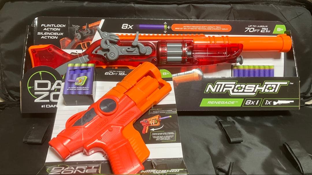 ダートゾーン　DART ZONE NITROSHOT トイガンセット　ナーフ互換