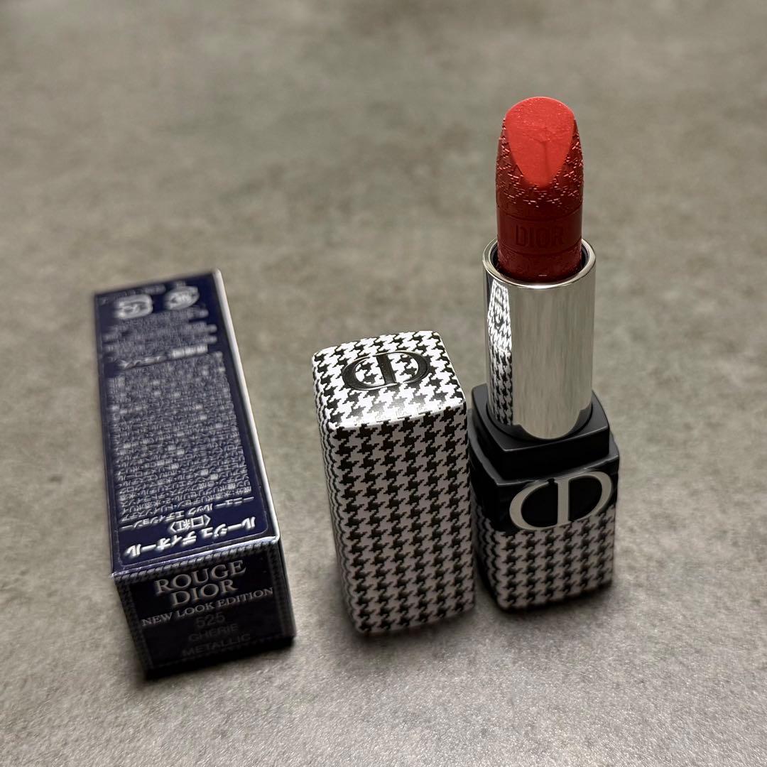 ルージュ ディオール ニュールックエディション 525 ルージュ ディオール 525 シェリー メタリック<ニュー ルック