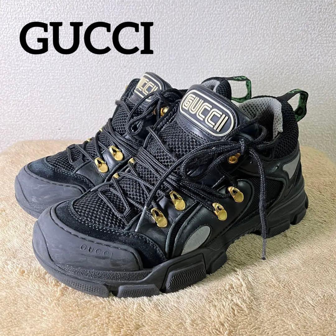 クーさん専用GUCCI フレッシュトレック レザー スニーカー ダッドスニーカー GUCCI x Sega Flash Trek Men's Sneakers SZ8.5(9US) | eBay