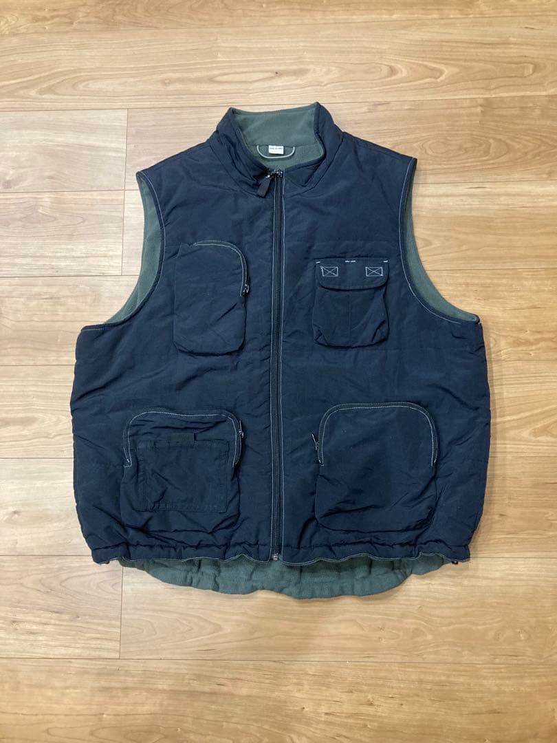 美品❗️canyon  blues テックベスト　ブラック　XL