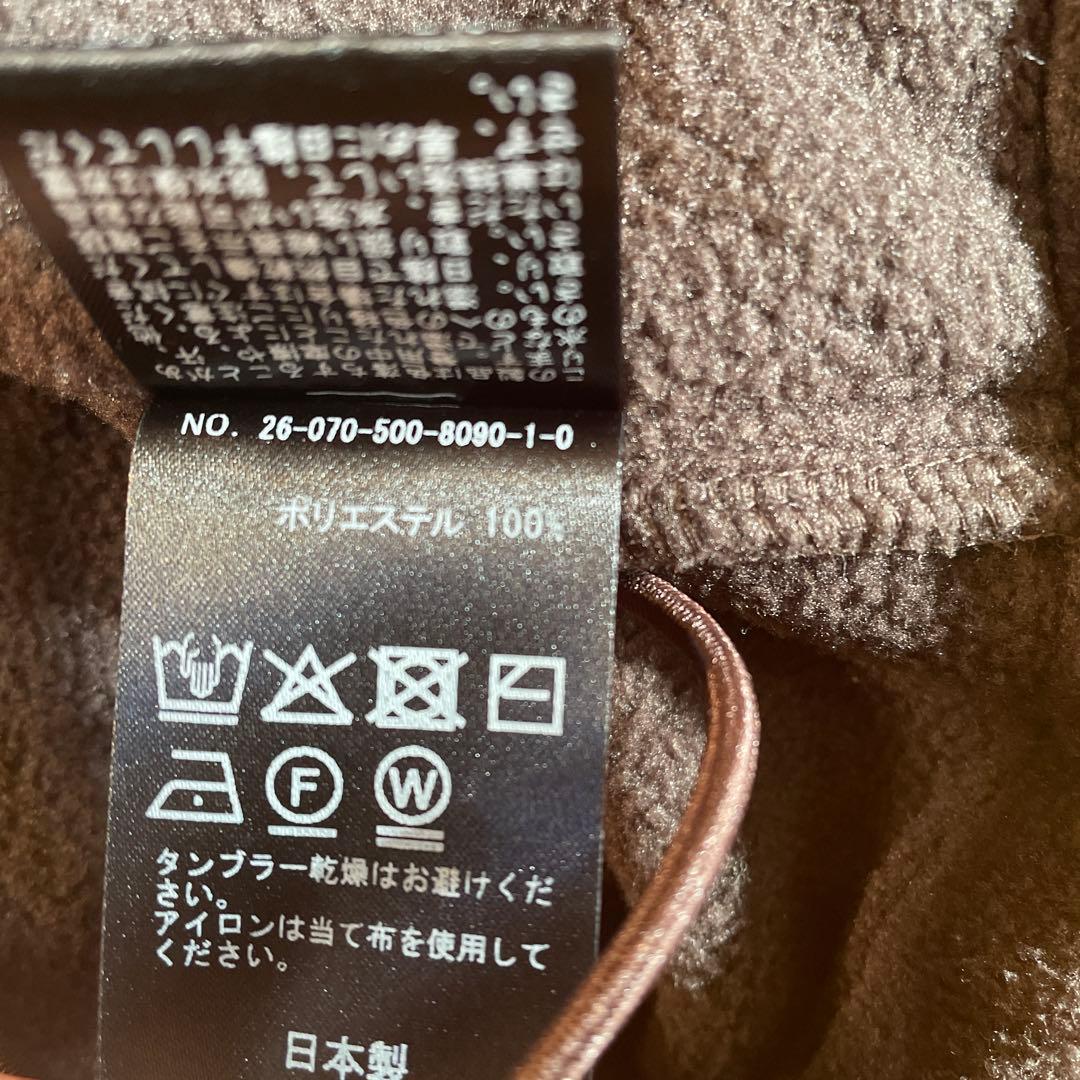 ドゥーズィエムクラス☆BTN Half Zipブラウン フリース美品 - メルカリ