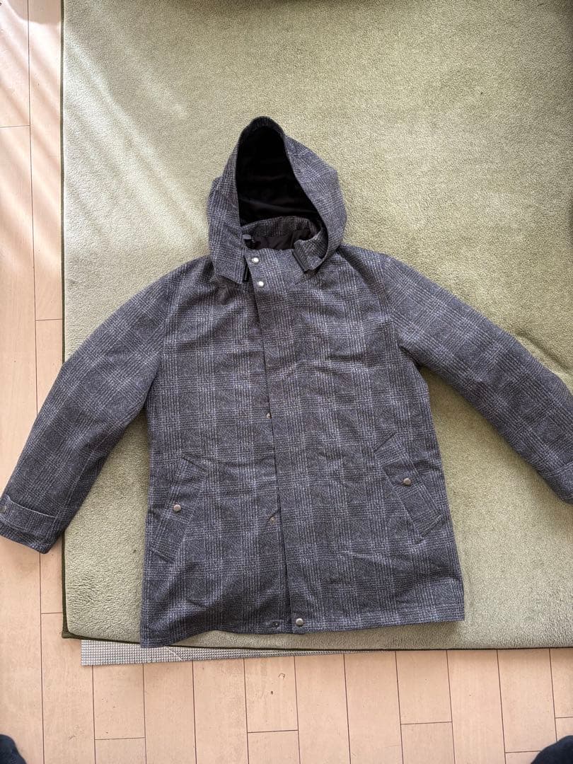 特価！TAKEO KIKUCHI フード付き中綿ジャケット グレー