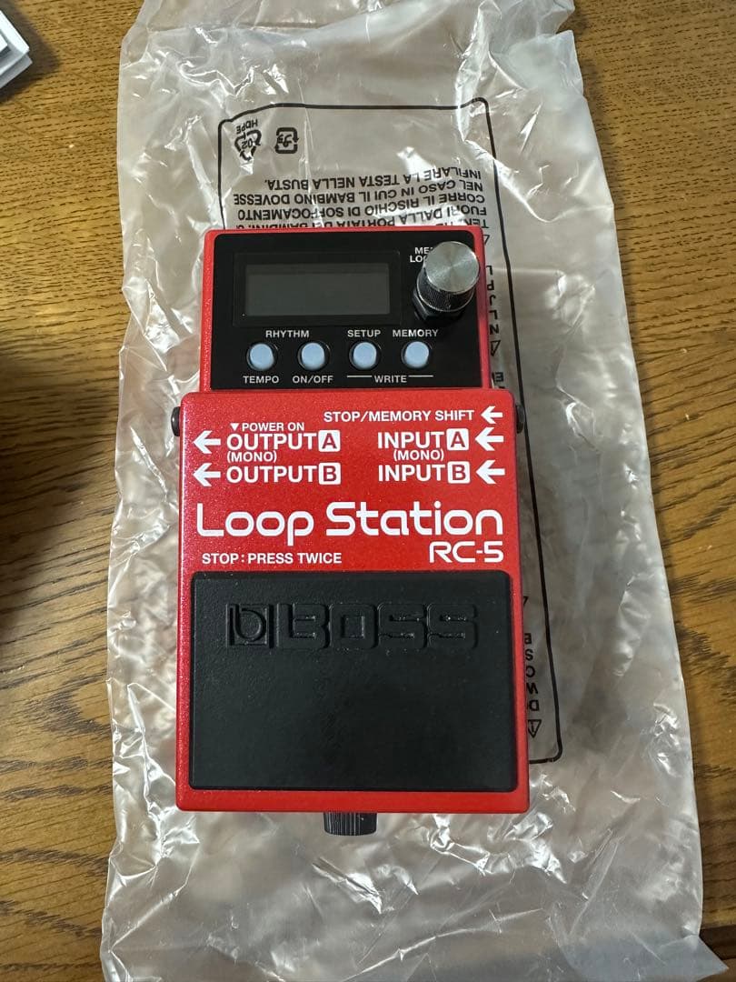 新品　BOSS ボス ループステーション ルーパー RC-5 コンパクト