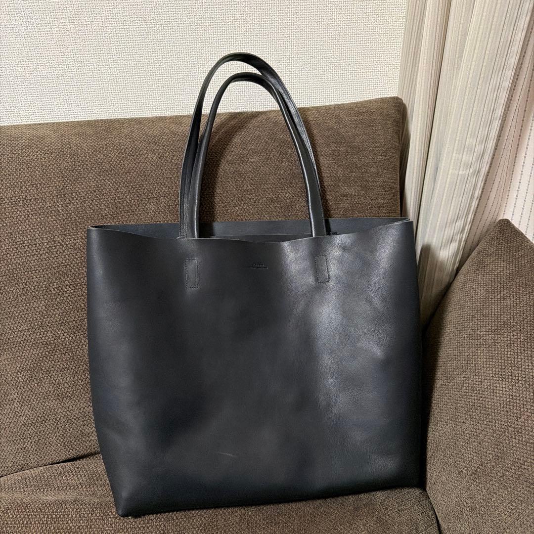 Slow Bono - New Tote Bag 黒レザートートバッグ SLOW(スロウ) bono -new tote bag 49S304K【2026年春夏入荷モデル