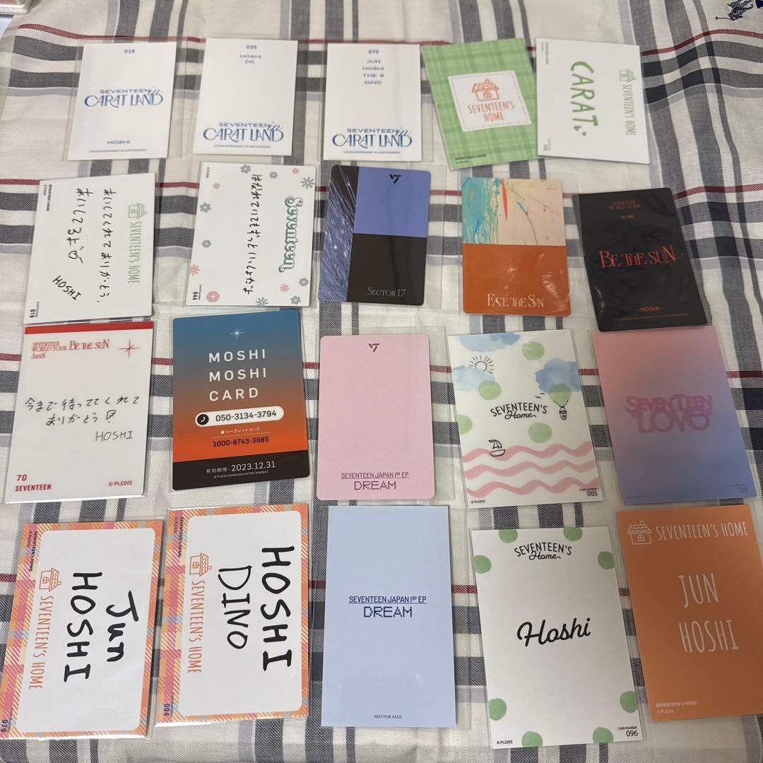 SEVENTEEN ホシ トレカまとめ売り - メルカリ