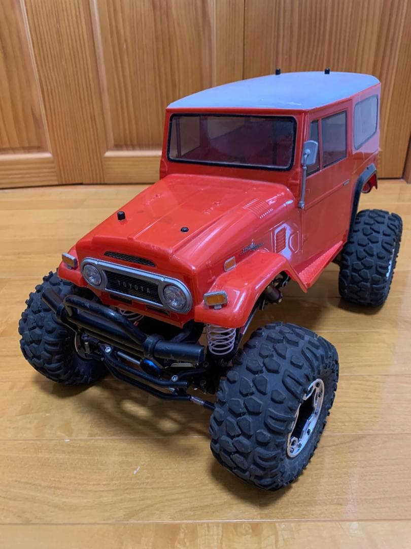 タミヤ CR-01 ランドクルーザー フルオプション 4WS メカ 2ボディ