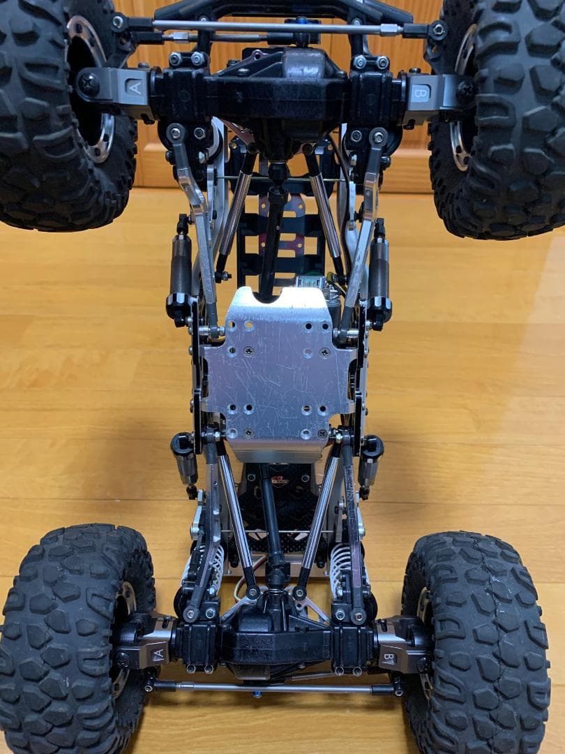 タミヤ CR-01 ランドクルーザー フルオプション 4WS メカ 2ボディ