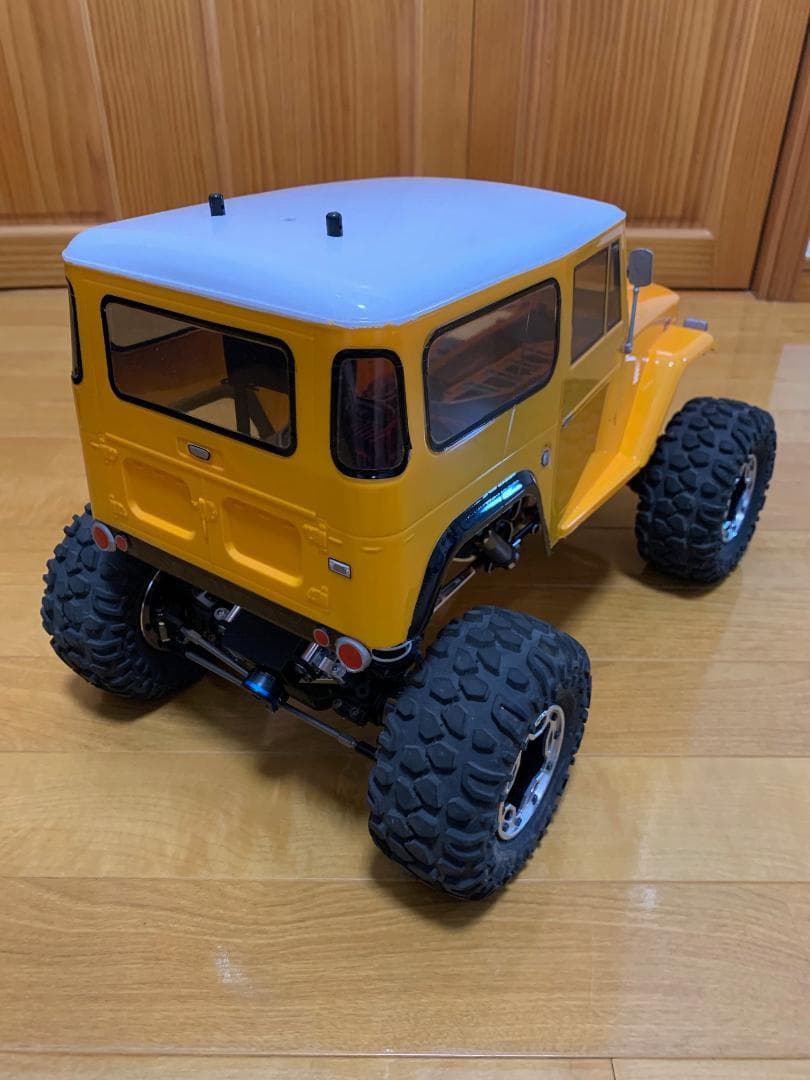 タミヤ CR-01 ランドクルーザー フルオプション 4WS メカ 2ボディ