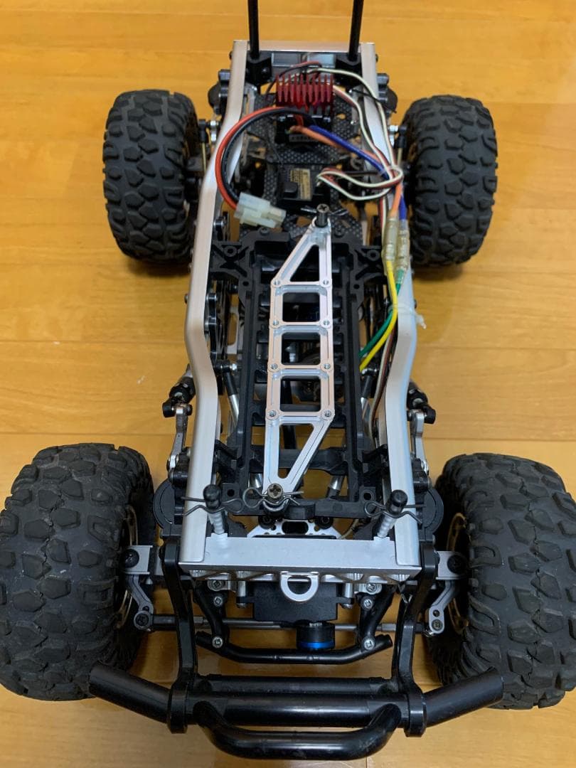 タミヤ CR-01 ランドクルーザー フルオプション 4WS メカ 2ボディ