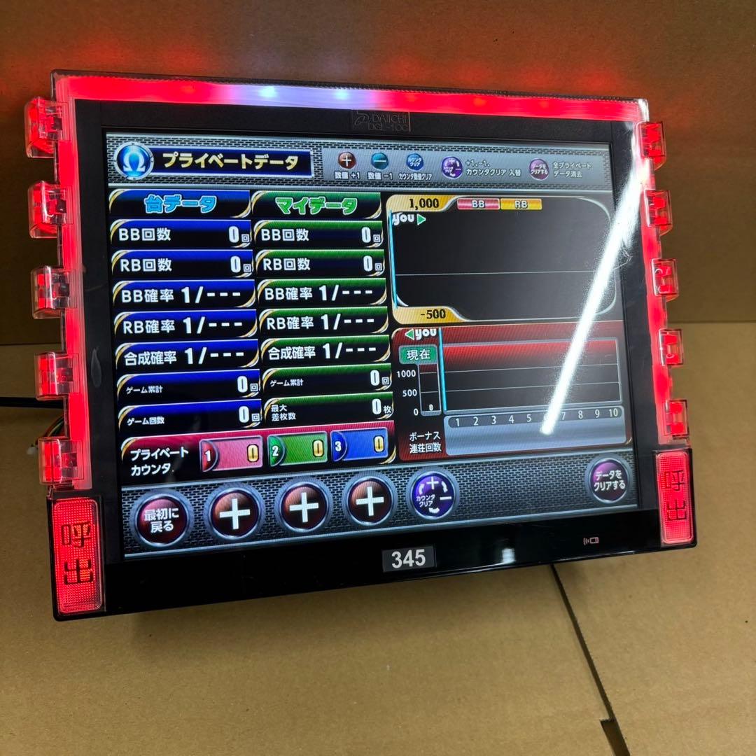 家庭用加工済み！ データカウンター デー太郎オメガ スロット用 - メルカリ