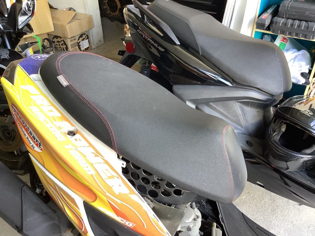 シグナスx4/5型用　アトラス　レーシングフラットシート ATLAS 4型 5型シグナスX CYGNUS X スポーツフラットシート Ver.2