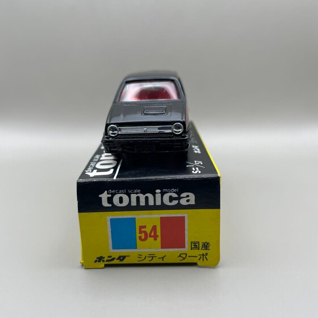 トミカ黒箱54-4 ホンダシティターボ 通常販売品・黒 - メルカリ