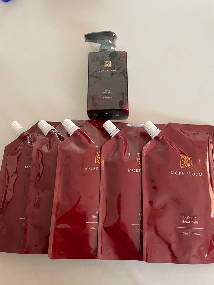 MORE BLOOM エステティックヘアバス 本体プラス5個セット