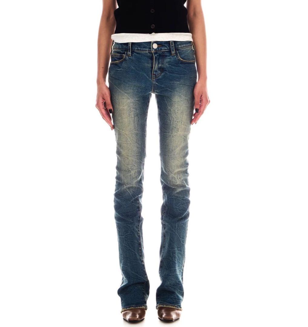 【美品】beeden FIT BOOT-CUT LOWRISE DENIM