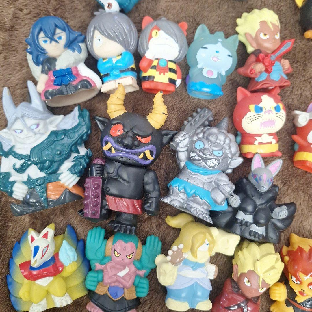 妖怪ウォッチ 157個 指人形 ソフビ フィギュア まとめ売り - メルカリ