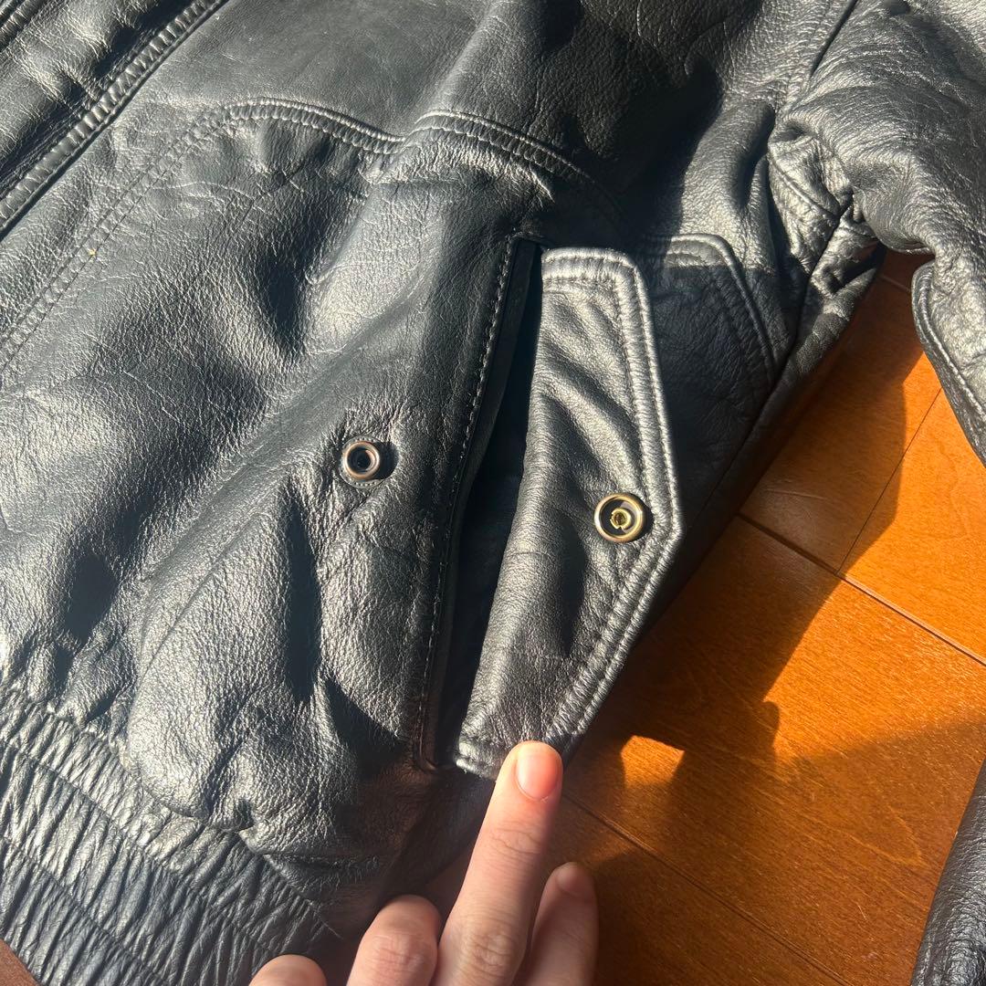 深見 光太 レザージャケット vintage 90s - メルカリ