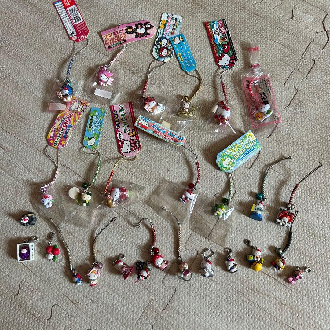 お値下げ　27点　ハローキティ ストラップセット 根付け