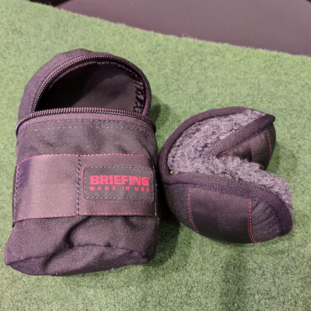 ブリーフィングゴルフ BRIEFING GOLF イヤーマフ ケース付きブラック