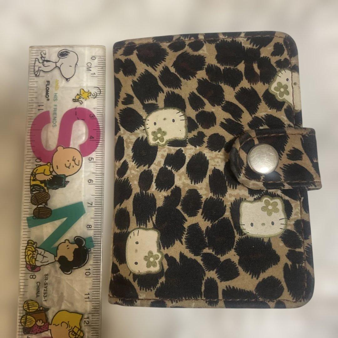激レア♡Hello Kittyハローキティ ヒョウ柄 カードホルダー