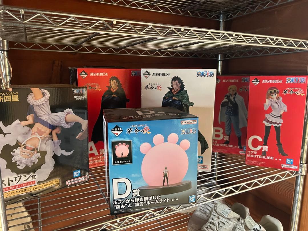 ワンピース フィギュア ルフィ ドラゴン　サボ　コアラ　ゾロ　セット