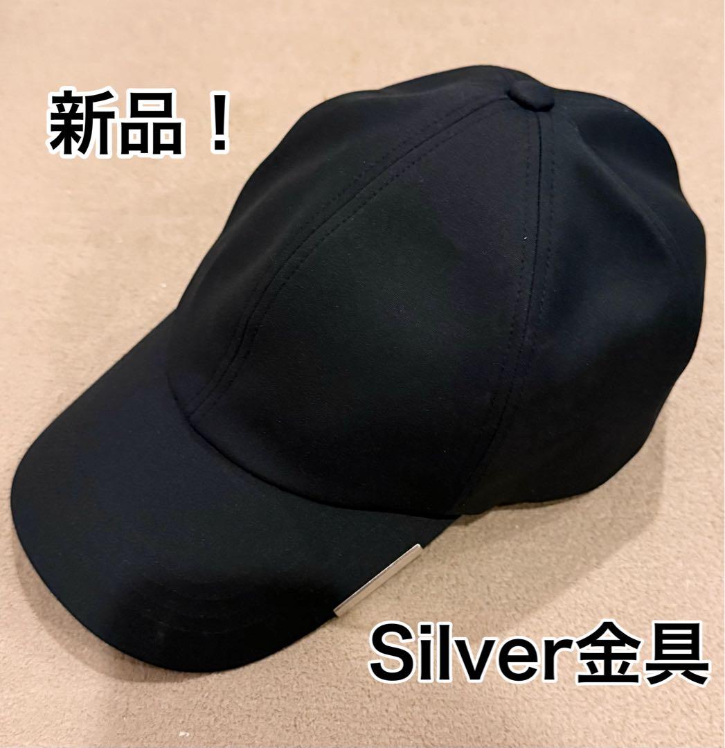 【新品】しいちゃん　完全遮光　撥水　キャップ　ブラック　シルバー金具 2026年最新】しいちゃんプロデュースの人気アイテム - メルカリ