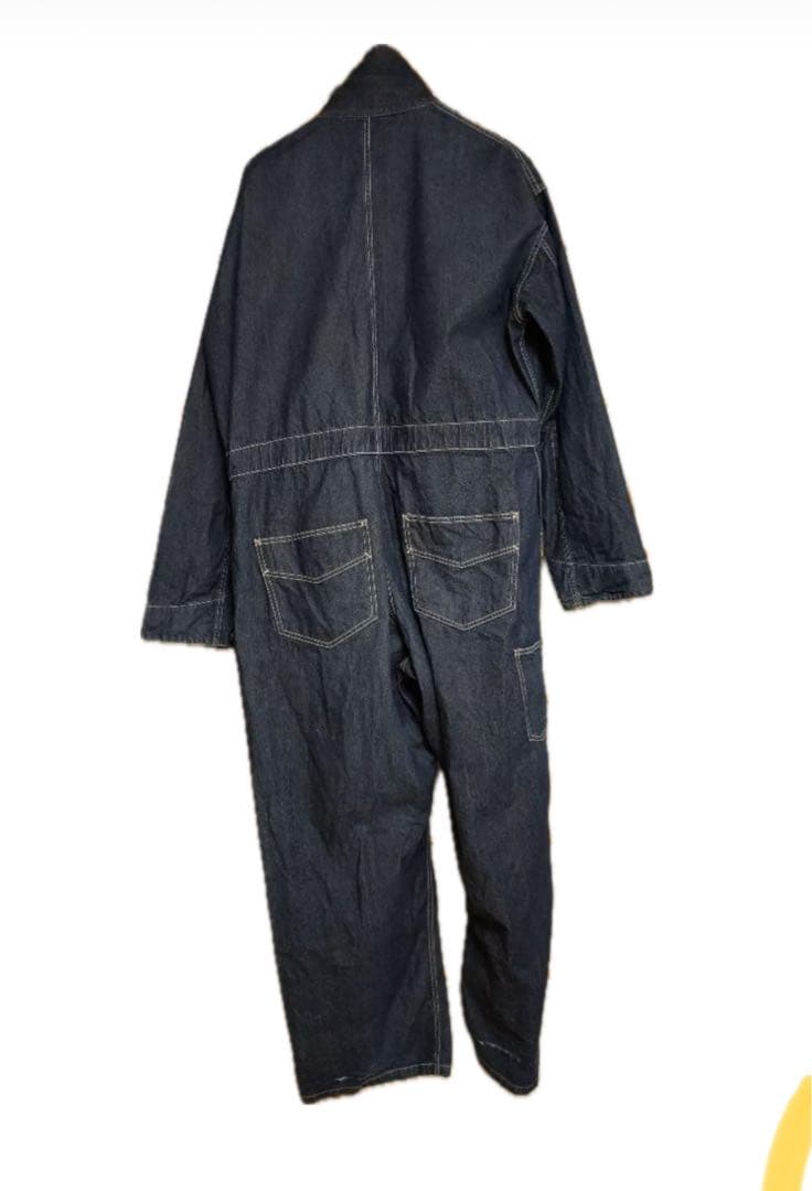 APE エイプ デニム ジャンプスーツ ツナギ オールインワン キムタク M