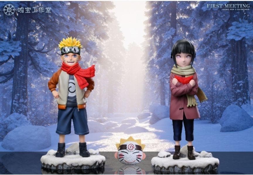 ナルト＆ヒナタ ナルト疾風伝 NARUTO フィギュア ガレージキット