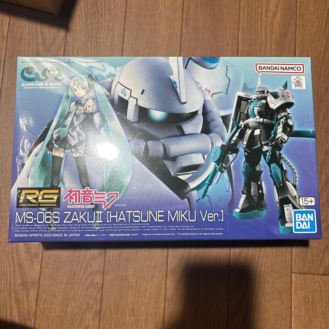 rg ZAKU II 初音ミク ver