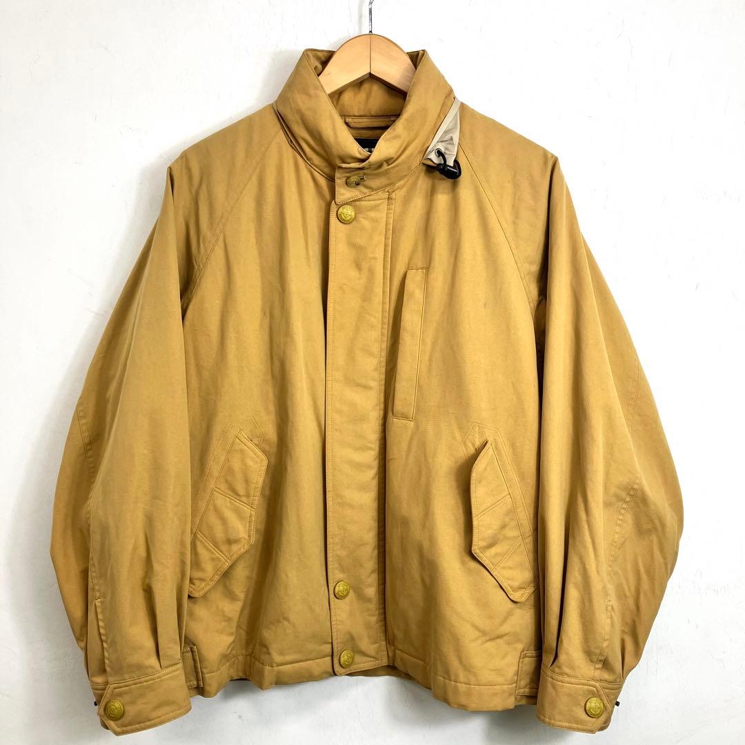 90s BURBERRY ハリントンジャケット 日本製 イエロー VINTAGE