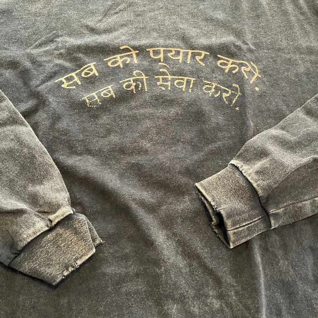 藤井風 LOVE ALL SERVE ALL ロンT ブラック Lサイズ - メルカリ