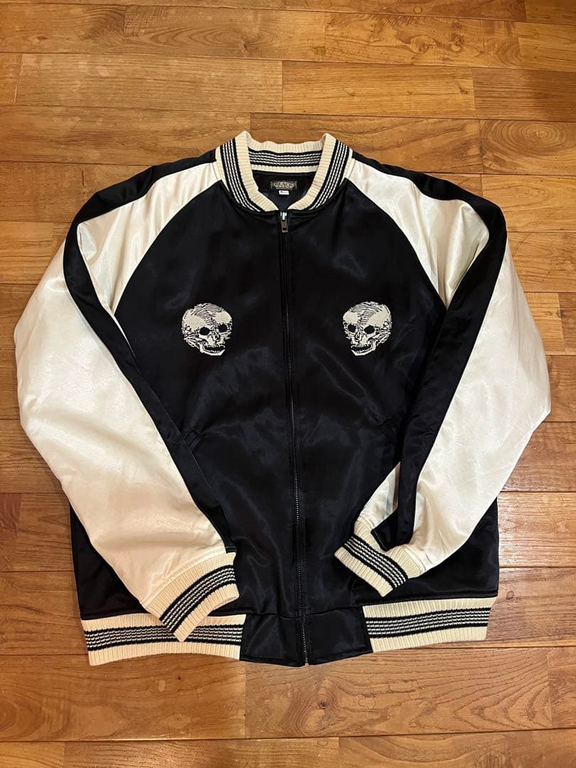 Black Sign ブラックサイン　スカル刺繍　スカジャン　XL 試着のみ