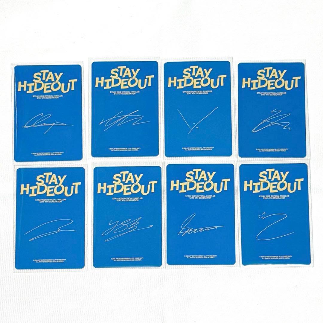 StrayKids スキズ STAY 4期 トレカ 8種 コンプリートセット - メルカリ