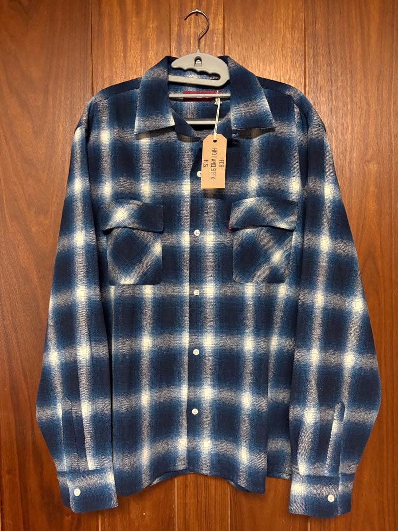 ま*さ様 Hide and Seek　Ombre Check L/S Shirt