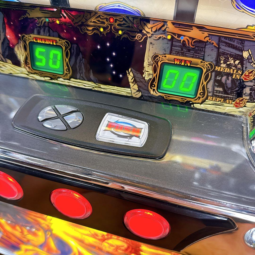 パチスロ実機 北斗の拳 転生の章 コイン不要 無段階音量 100V 【送料