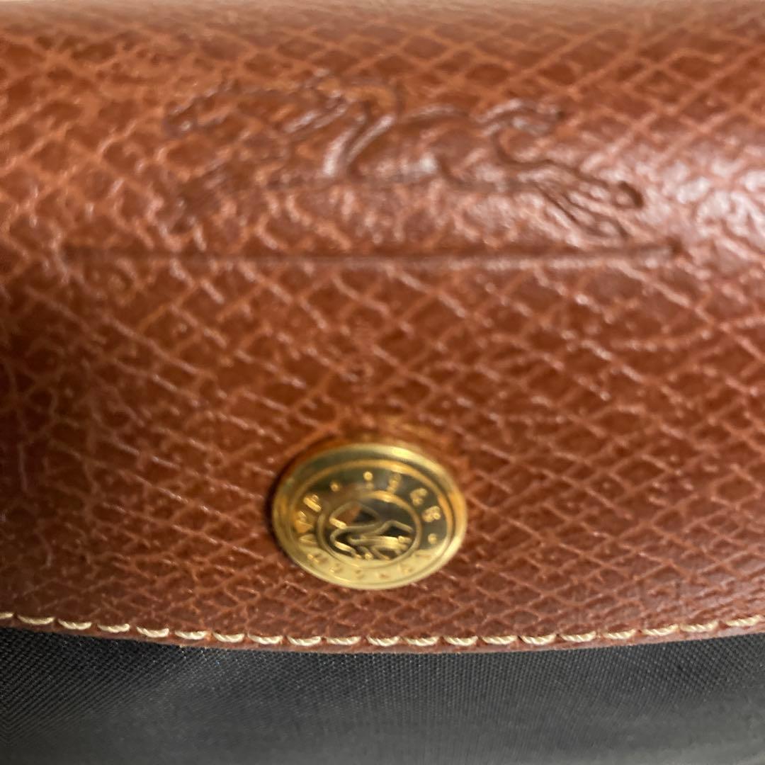 《極美品》ロンシャン　ルプリアージュ　バッグ 折り畳みトラベルバッグ　ボストン黒