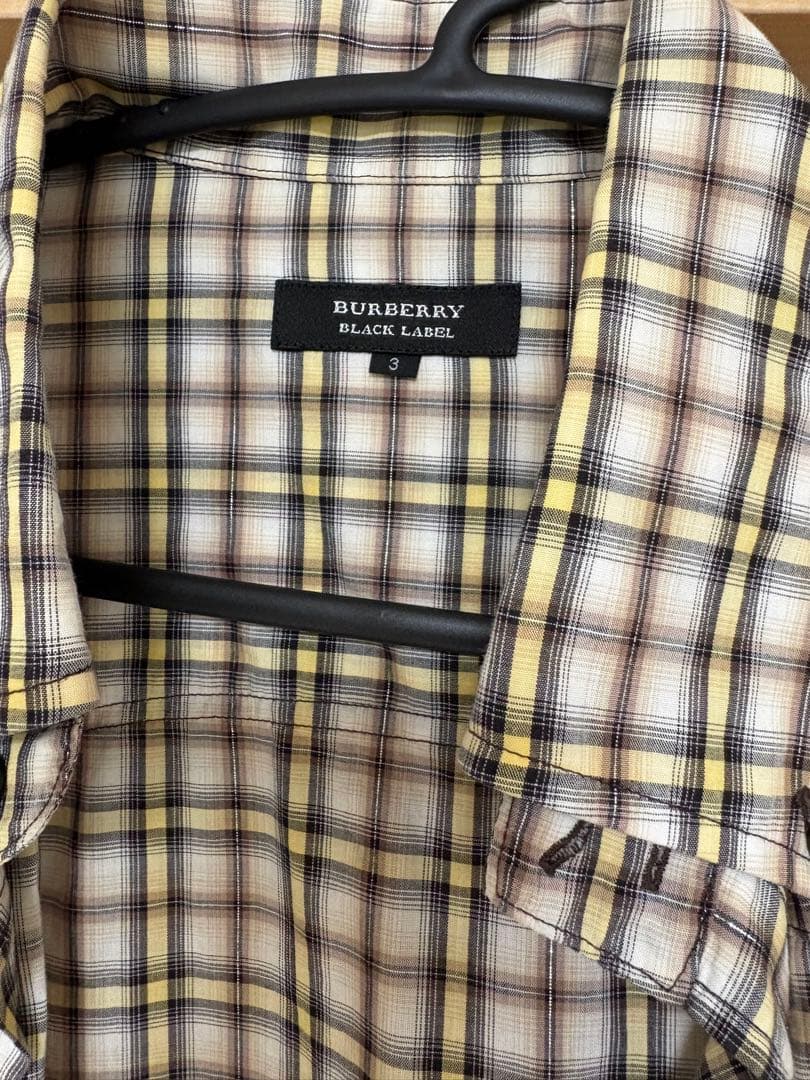 BURBERRY BLACK LABEL 長袖シャツ サイズ3 - メルカリ
