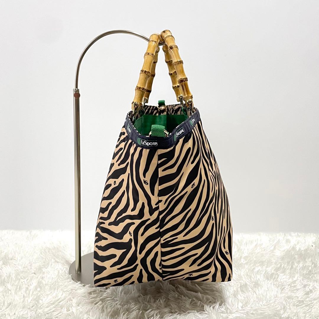 新品同様】 完売品 レスポートサック バンブー トートバッグ