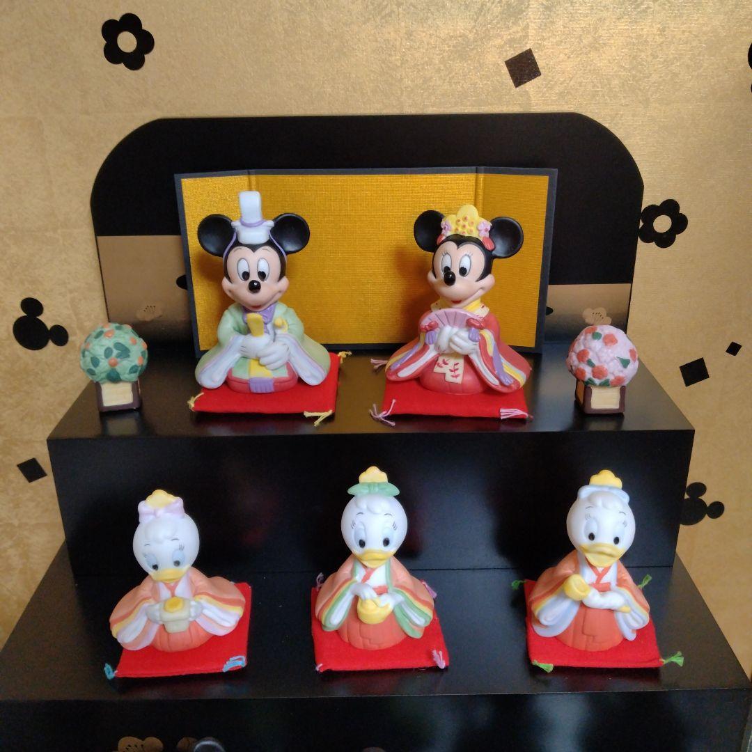 ✨️希少✨️美品✨️ディズニー 雛人形 五段飾り ガラスケース、箱