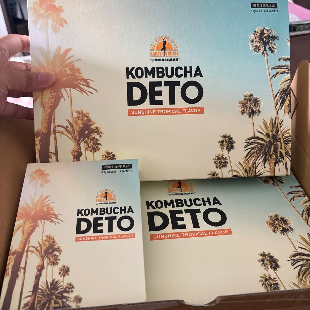 コンブチャデト　7本入✖️1 30本入✖️2箱