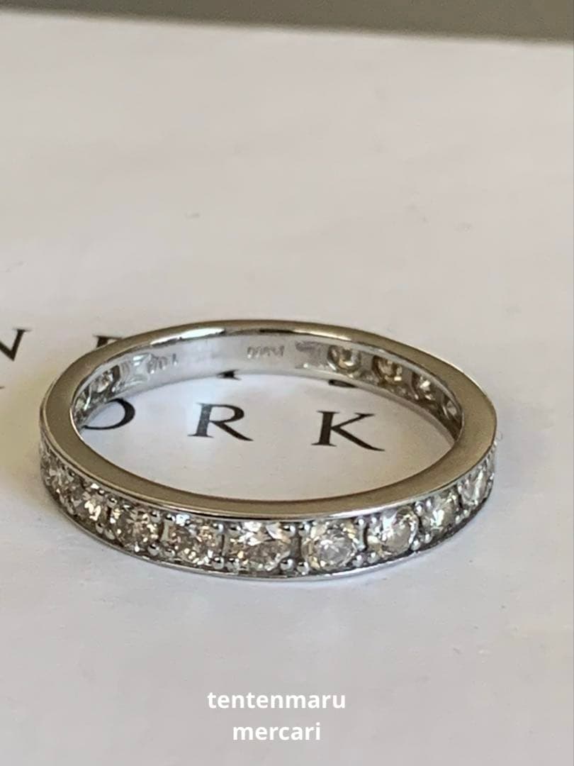♡*♡様 pt900 ☆ 1.00ct ダイヤモンドフルエタニティリング