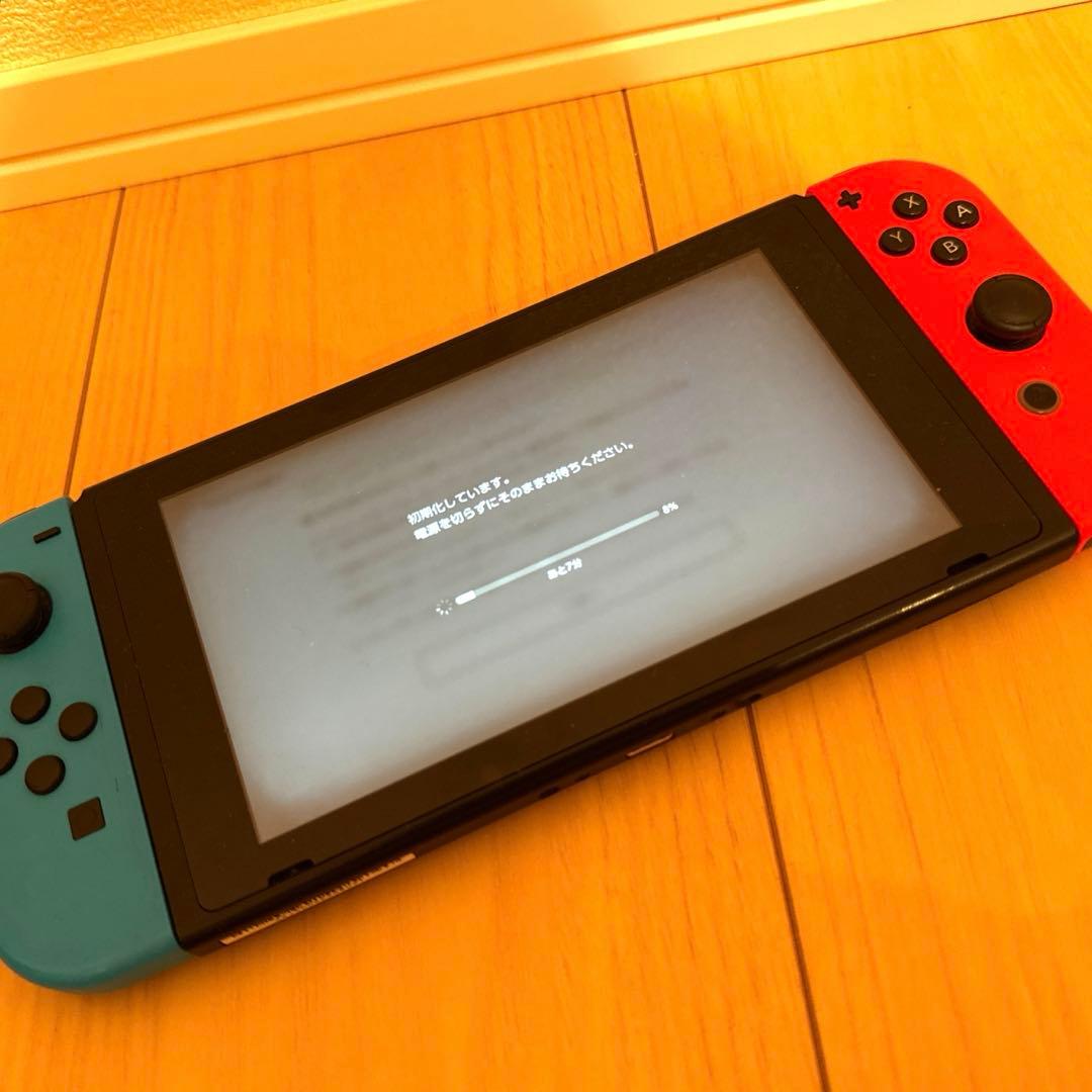 Switch 本体のみ/SDカード付属 初期化済み