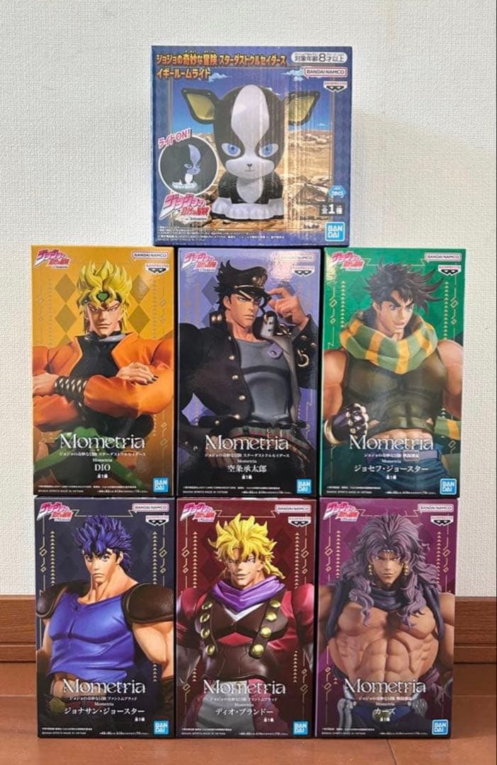 Mometria フィギュア7体セット ジョジョの奇妙な冒険
