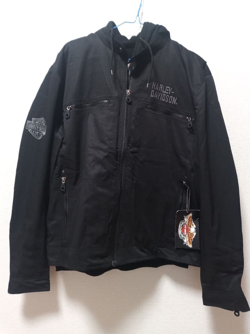 Harley-Davidson 　ハーレーダビッドソン　黒　ジャケット