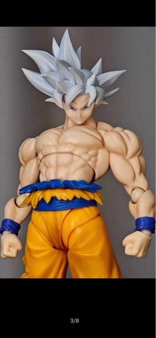 S.H.Figuarts用 孫悟空 身勝手の極意用カスタ厶筋肉素体 上下セット。