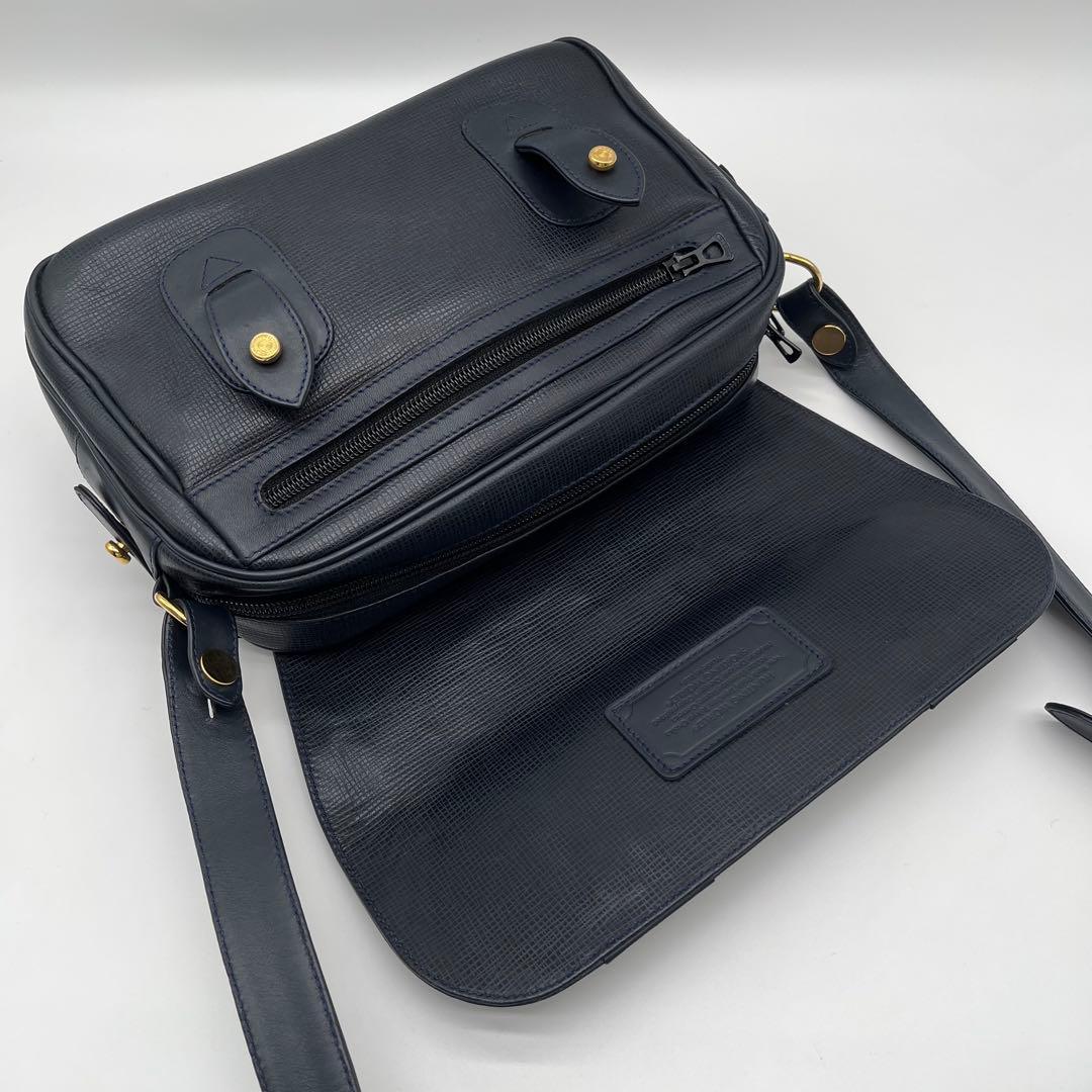 極美品】ハンティングワールド キャリーオール メッセンジャー レザー