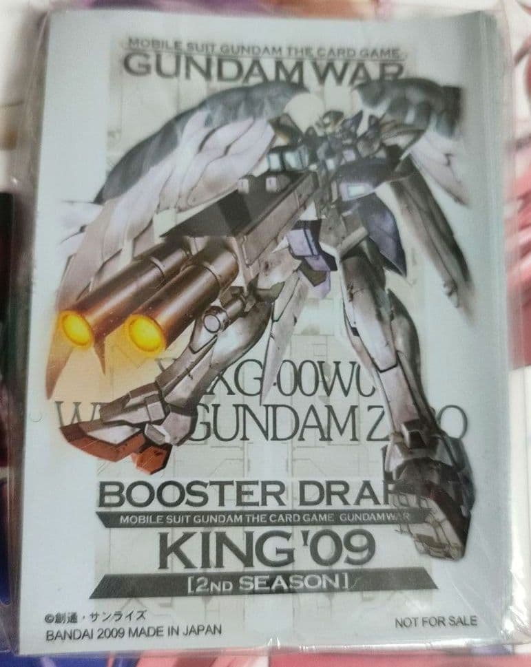 ウイングガンダムゼロ　スリーブ　非売品　未開封 ウイングガンダム スリーブ 1枚の通販 お馬さん（1391745625） | magi