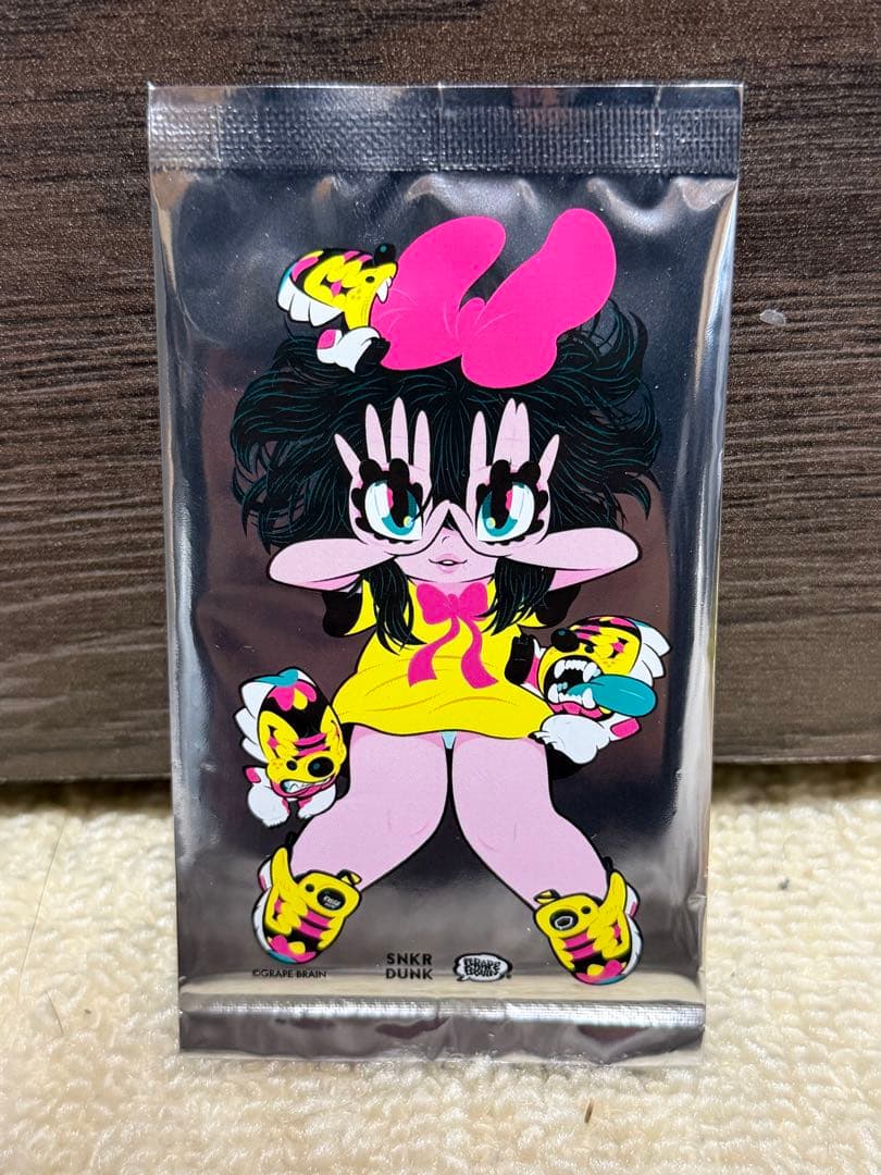 Reebok SNKRDUNK にぎるちゃんソフビ カード ブラック 靴なし - メルカリ